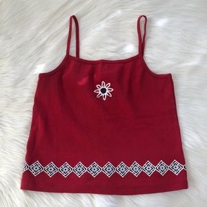 Tommy Hilfiger Red Tank Top
